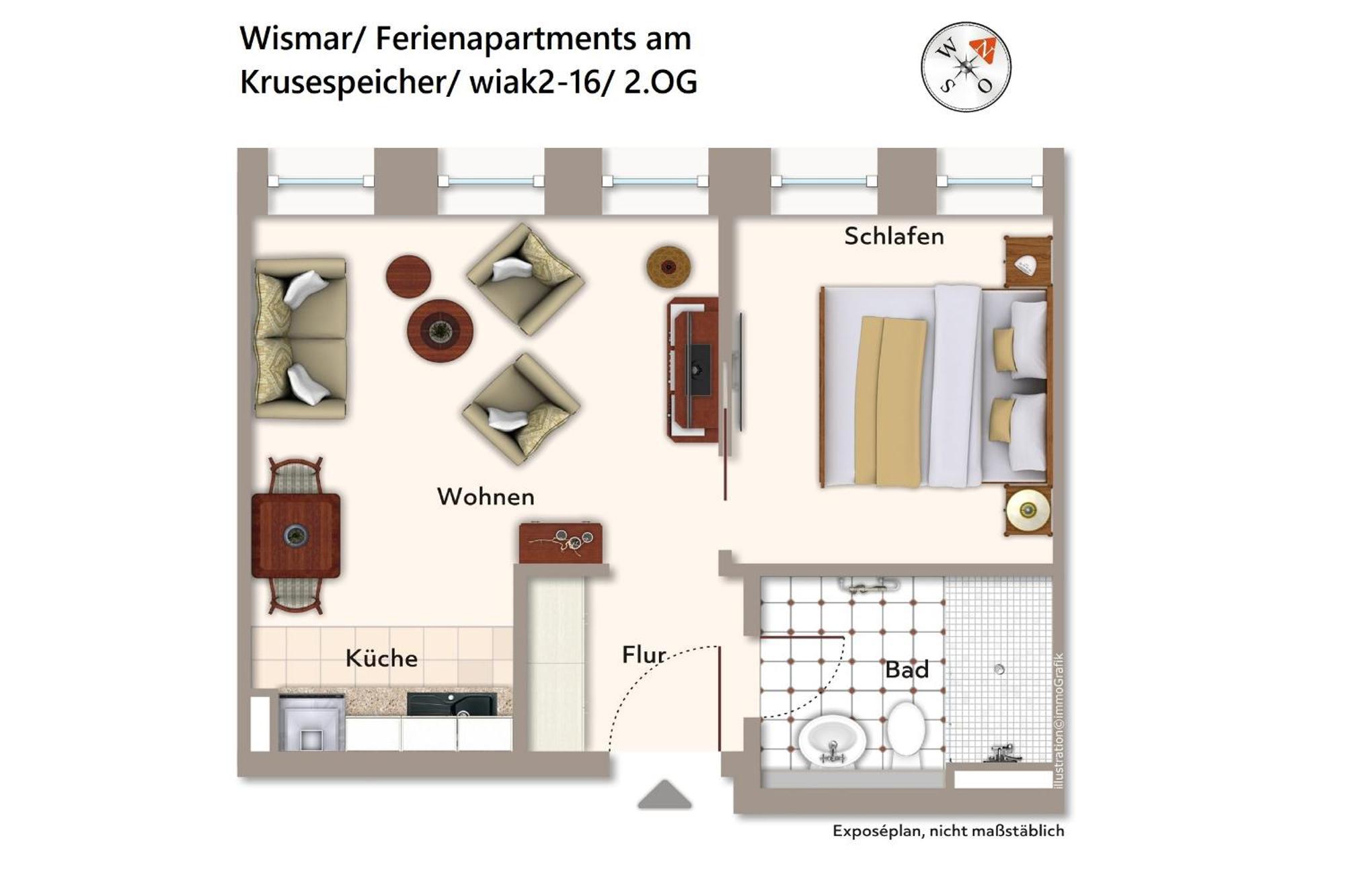 Ferienapartments Am Krusespeicher Ferienapartments Am Krusespeicher 2-16 Wismar Ngoại thất bức ảnh